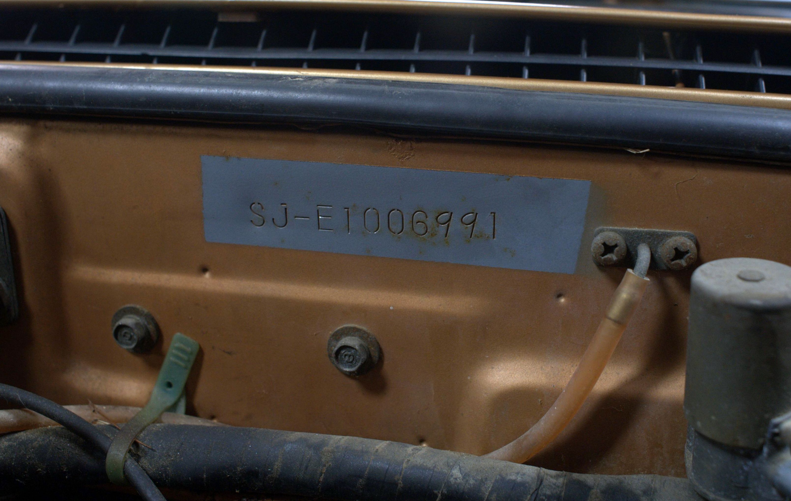 toyota forklift serial number model year